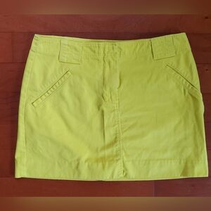J. Crew Yellow Skirt